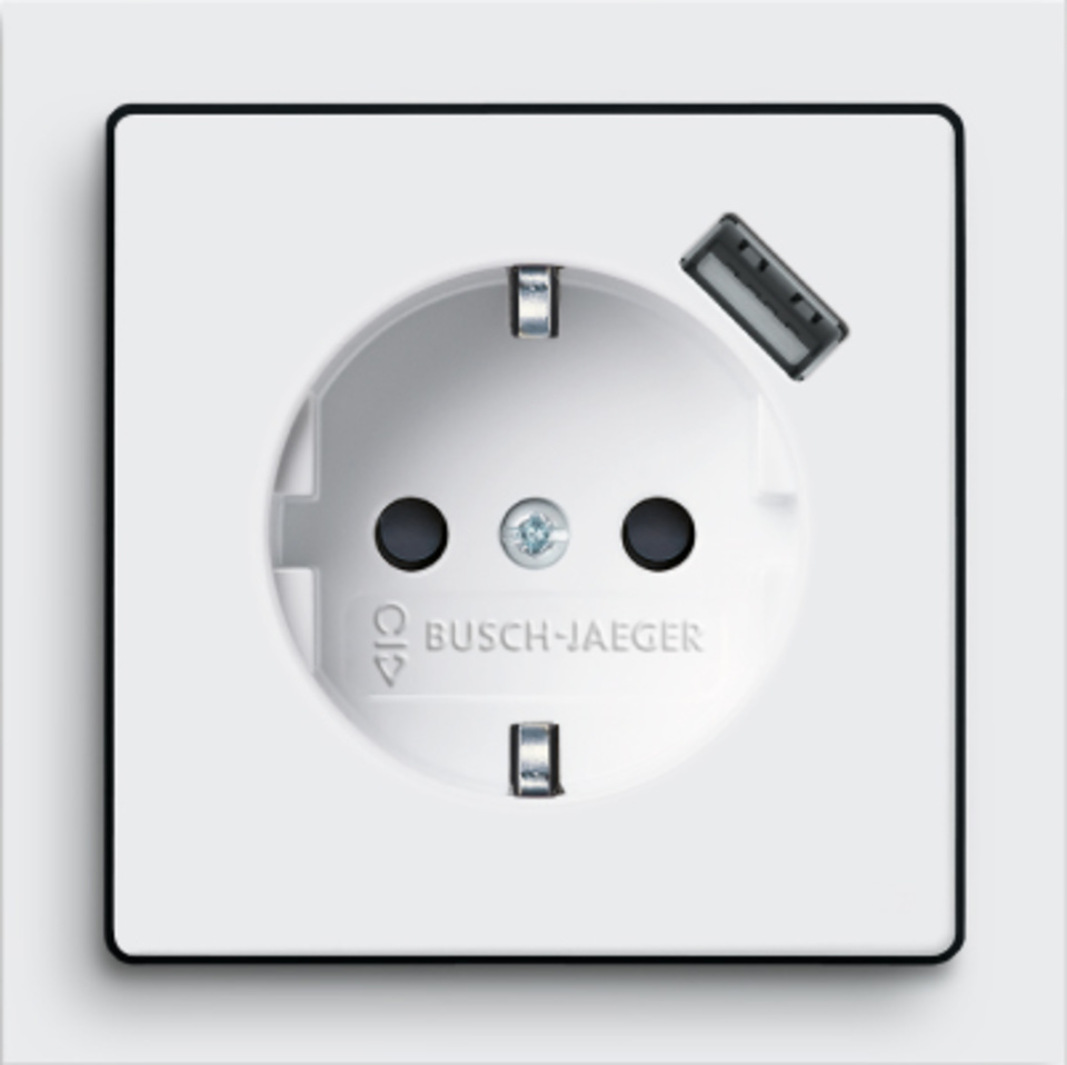 SCHUKO R USB Steckdose bei Geiger Elektrotechnik GmbH in Biebergemünd
