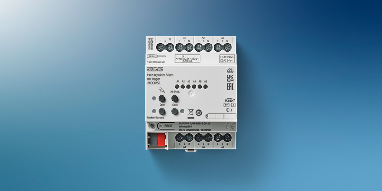 KNX Heizungsaktor 6-fach bei Geiger Elektrotechnik GmbH in Biebergemünd